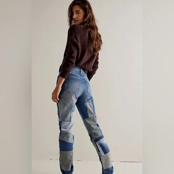 We The Free Bare With Me Jeans Rebel Hearts. Size 29